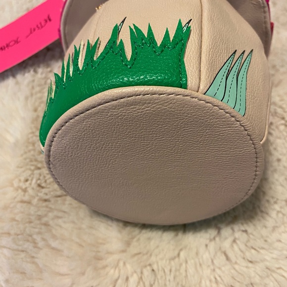 Betsy Johnson fuchsia shroomin mushroom cross body purse - Picture 5 of 6